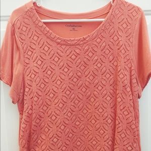 Burnt orange XL top